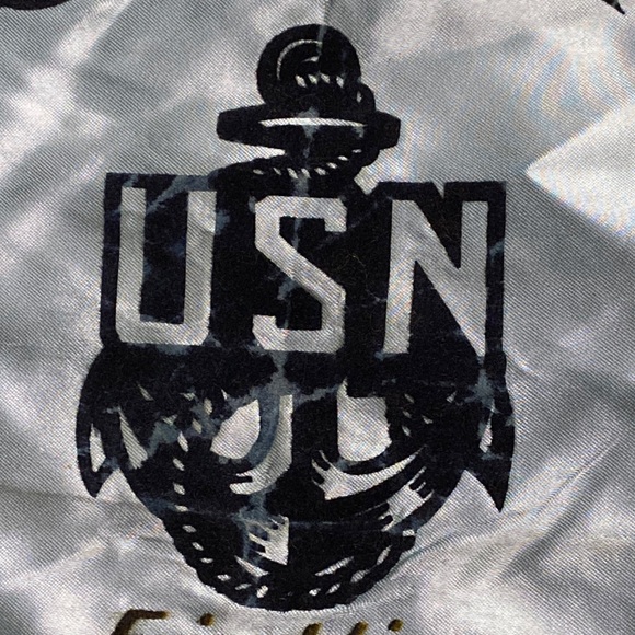 Gently Worn Vintage United States Navy Friendship Pillow Case Sham - Picture 9 of 12